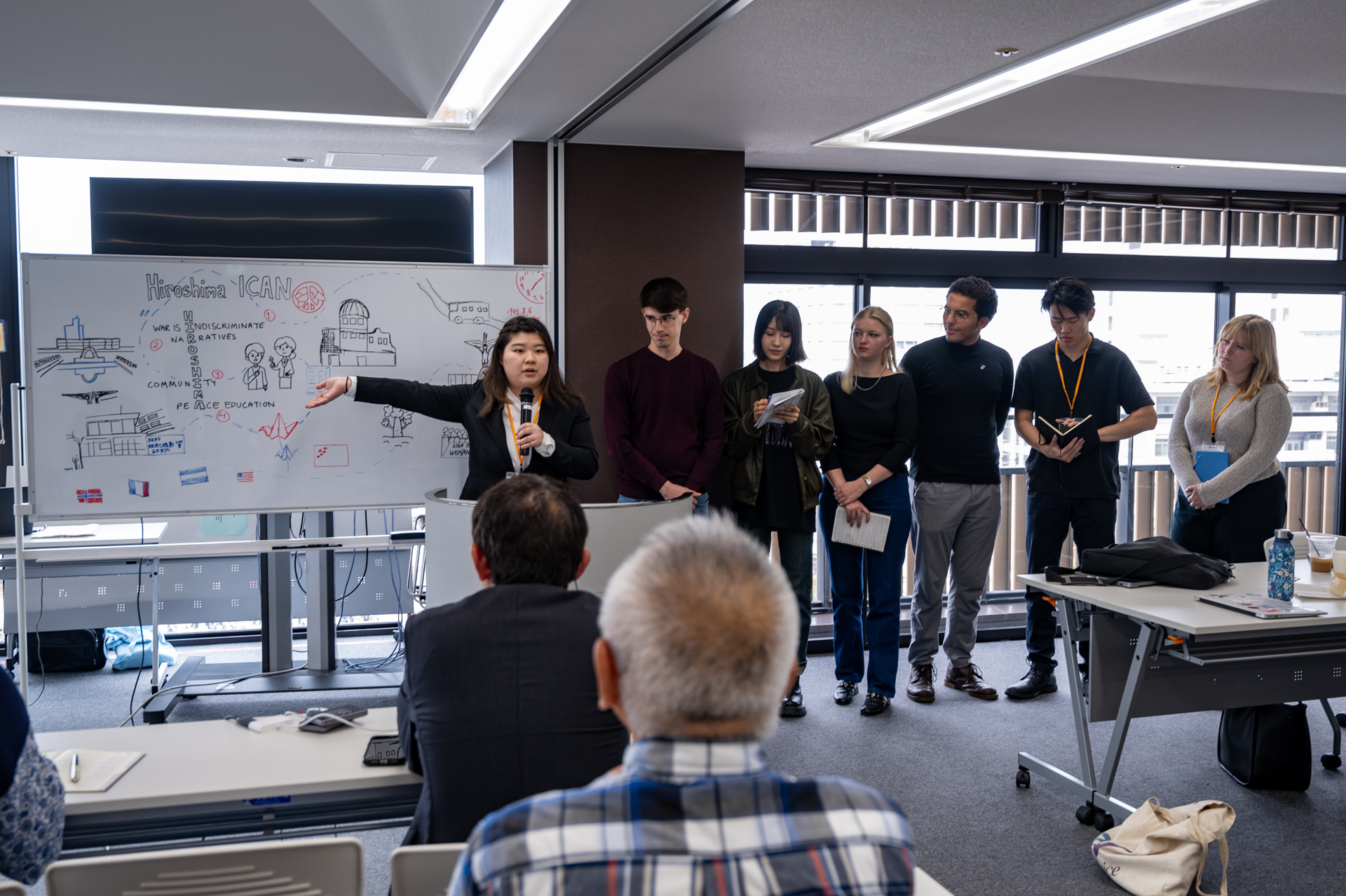 昨年の報告会の様子の画像