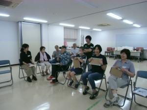 府中手話サークルトロッコのろう者との交流会