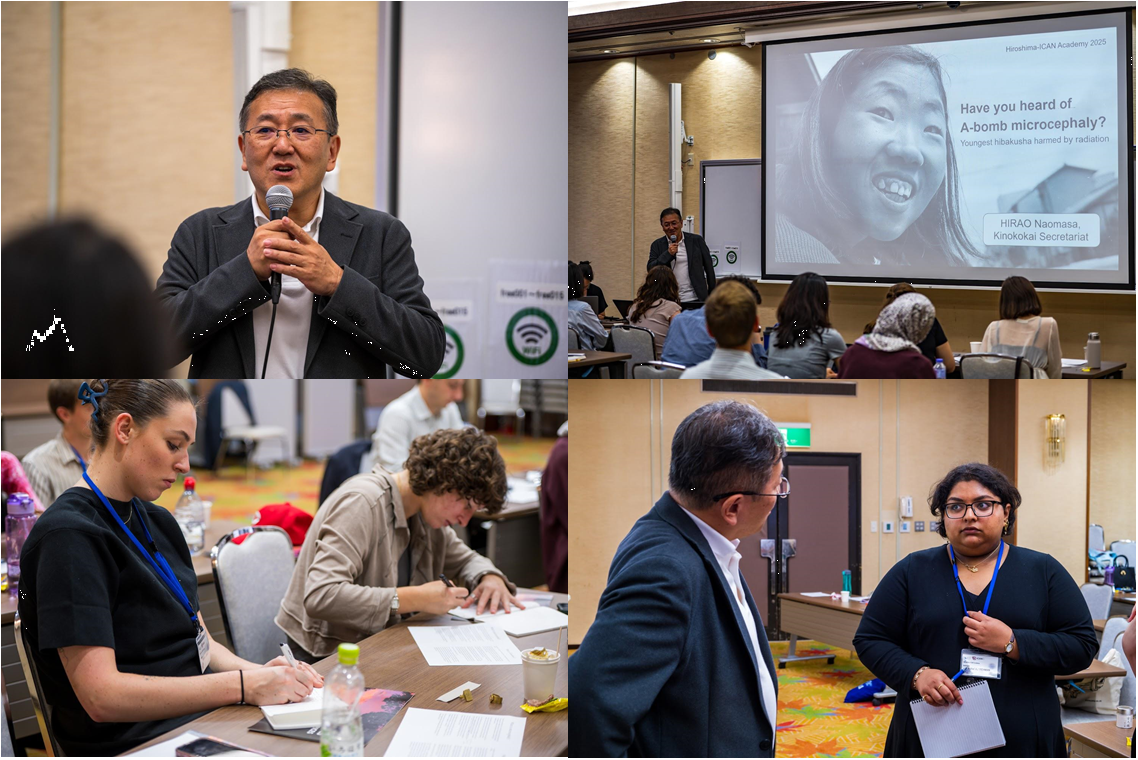 平尾氏による講義の様子