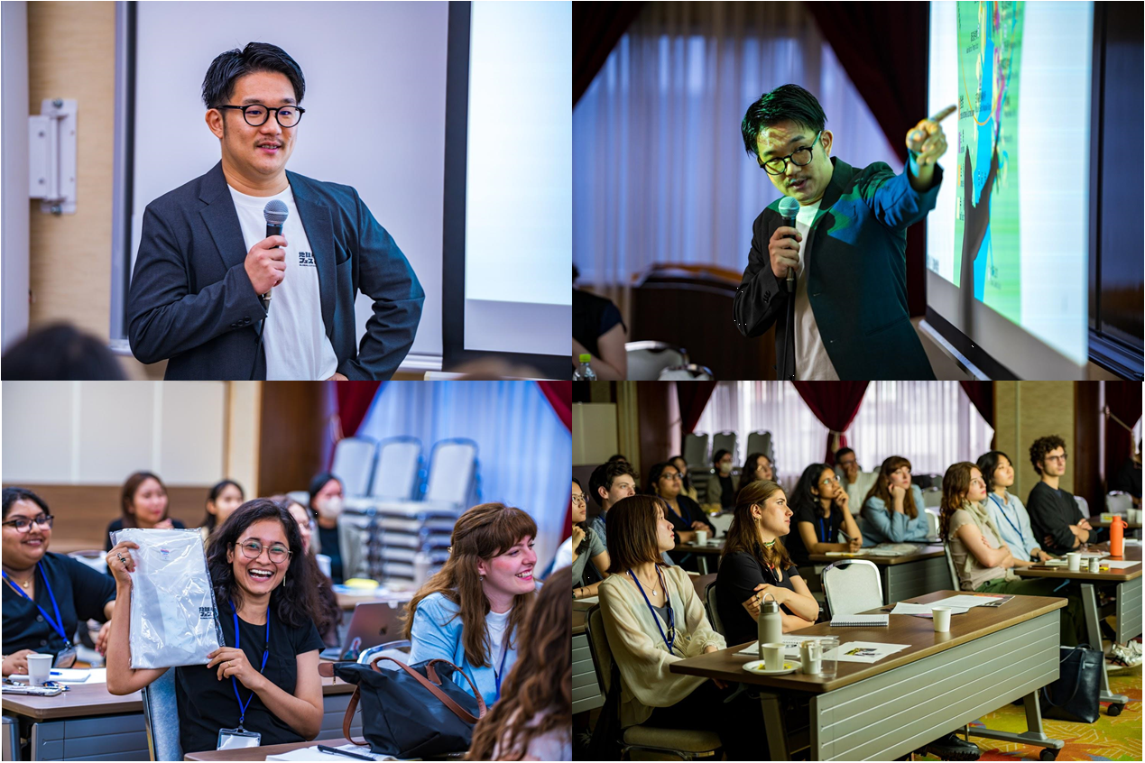 林田氏の講義の様子