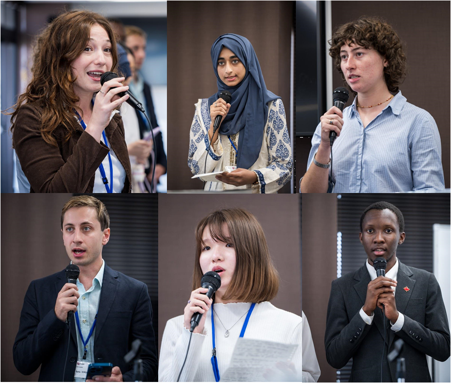 1グループ発表の様子