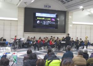 音楽隊による演奏