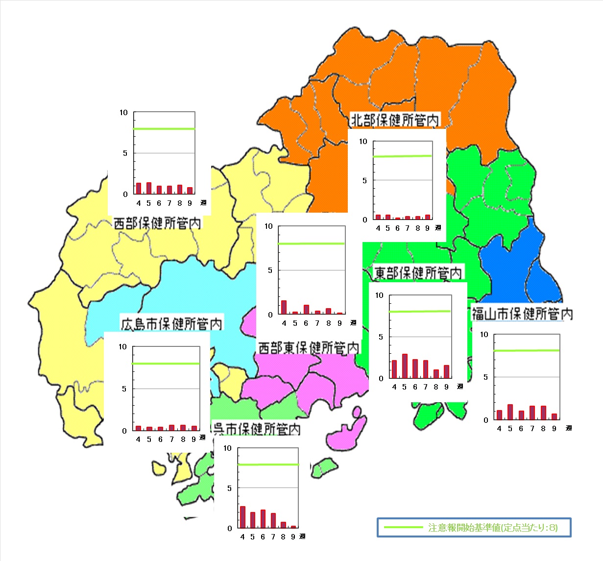 Covid-19ー保健所地図