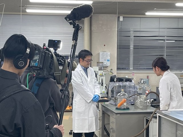 お好みワイドひろしま取材風景１