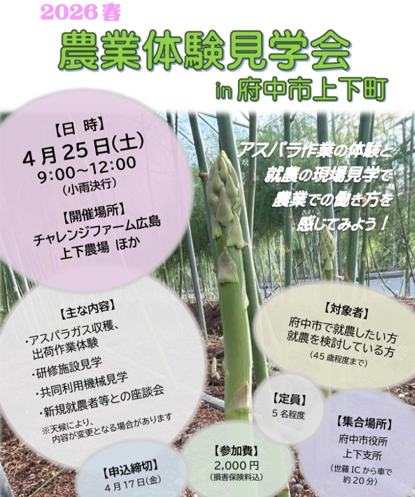 農業体験見学会