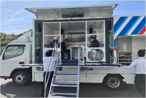 起震車体験