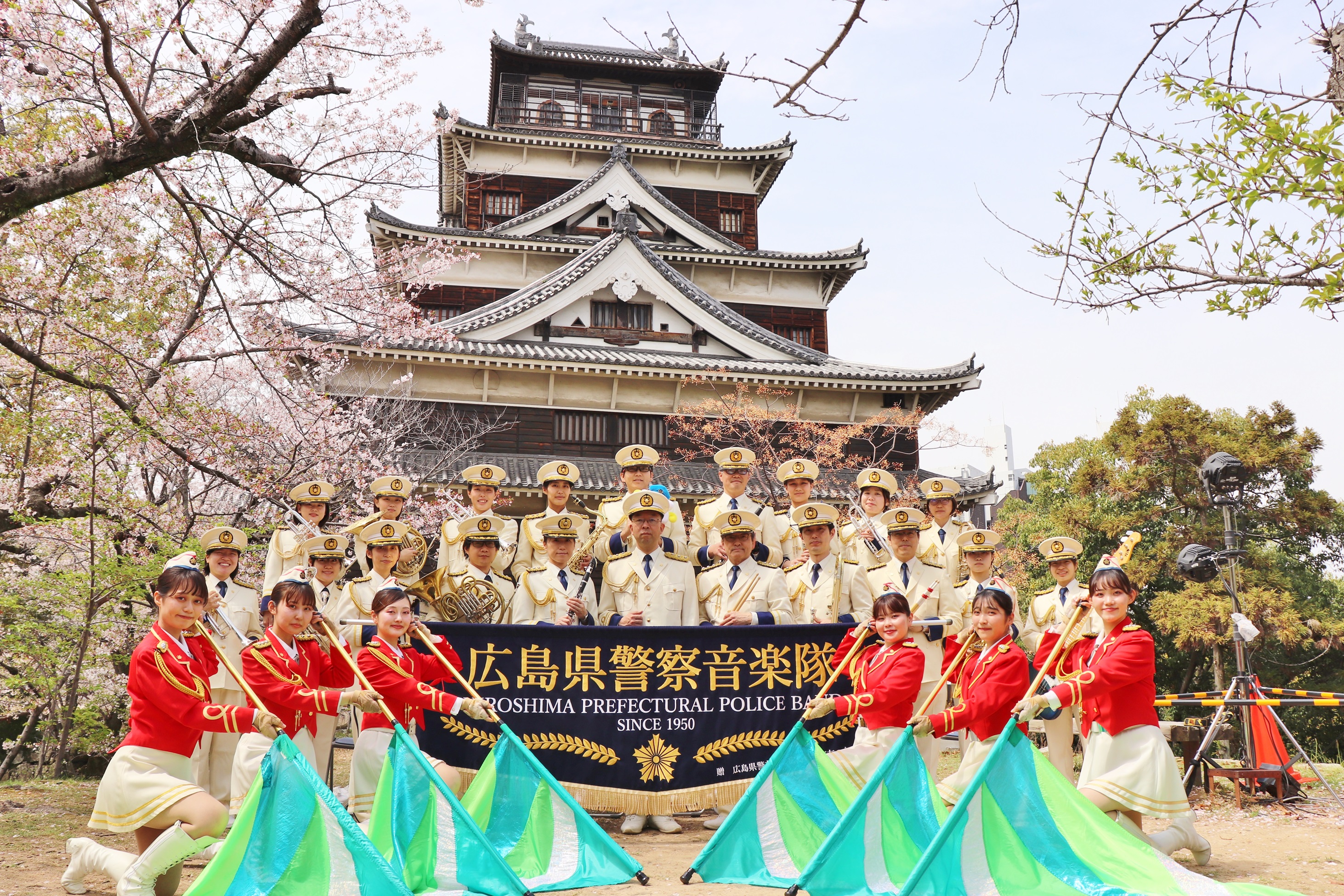 広島城集合写真２