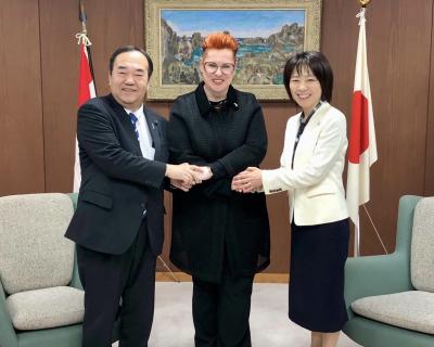 知事表敬