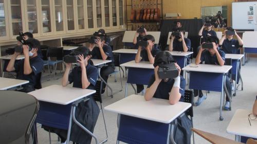 ＶＲ体験学習