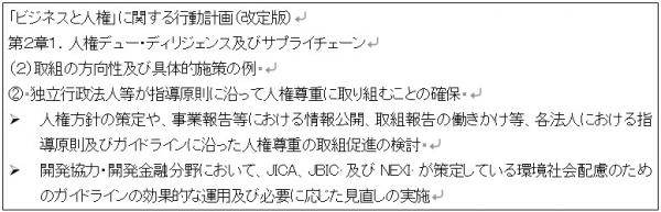 行動計画(改定版)