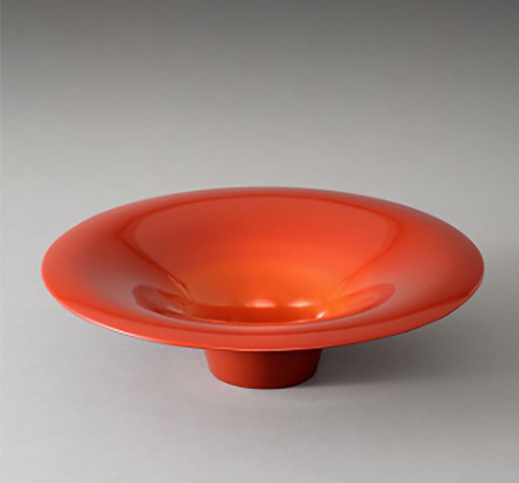 乾漆鉢「陽」 68回日本伝統工芸中国展