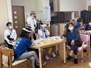 自然災害のVrの体験様子①