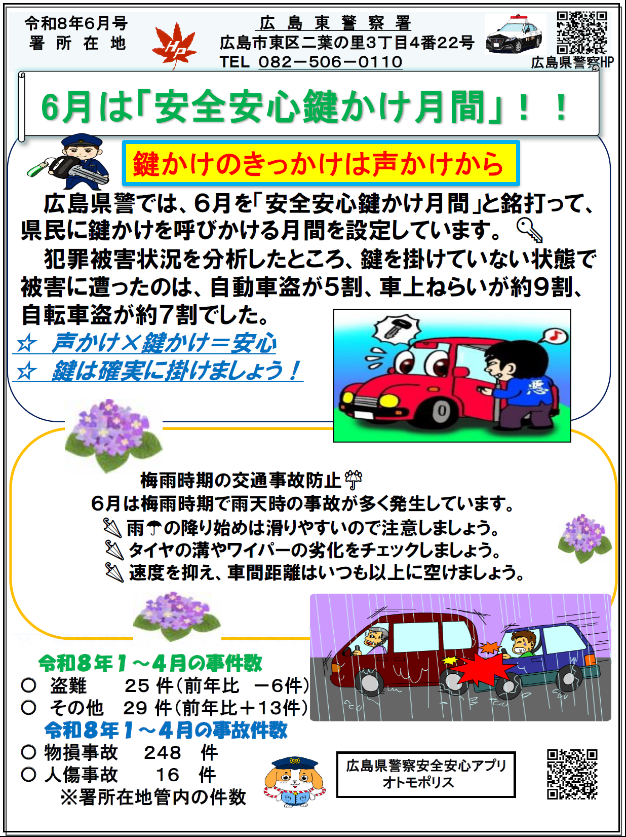 安全安心鍵かけ月間１