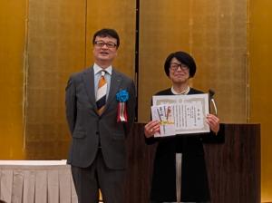 令和8年度広島清酒品評会の令和1号酵母の表彰授与式