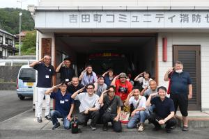 安芸高田市吉田町での地域実践者との交流
