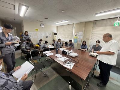 自主防災組織の活動報告