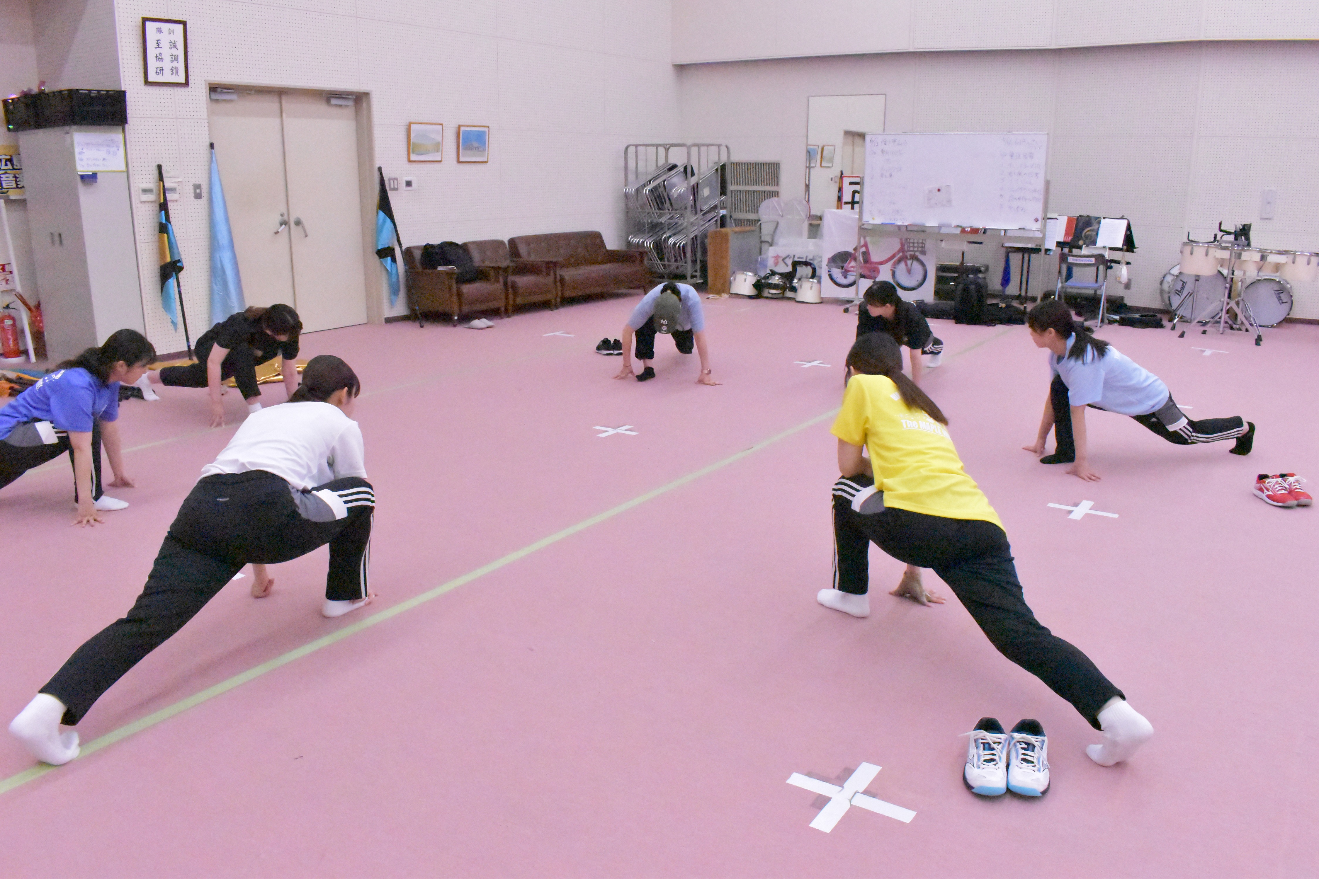 レッスン ストレッチ