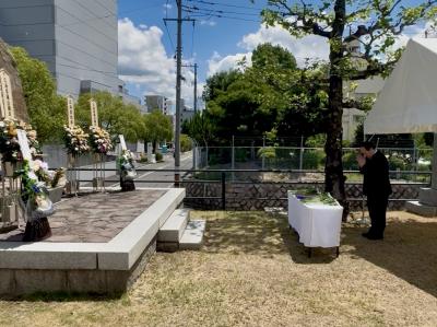 県職員原爆犠牲者慰霊