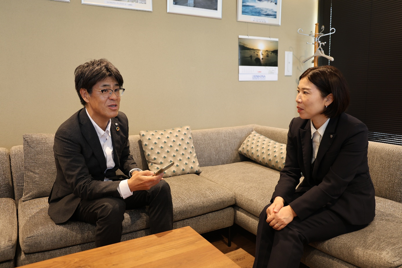 住吉常務、掛谷課長