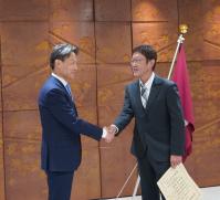 副知事との記念撮影1