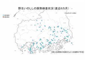【直近6か月】検査マップ