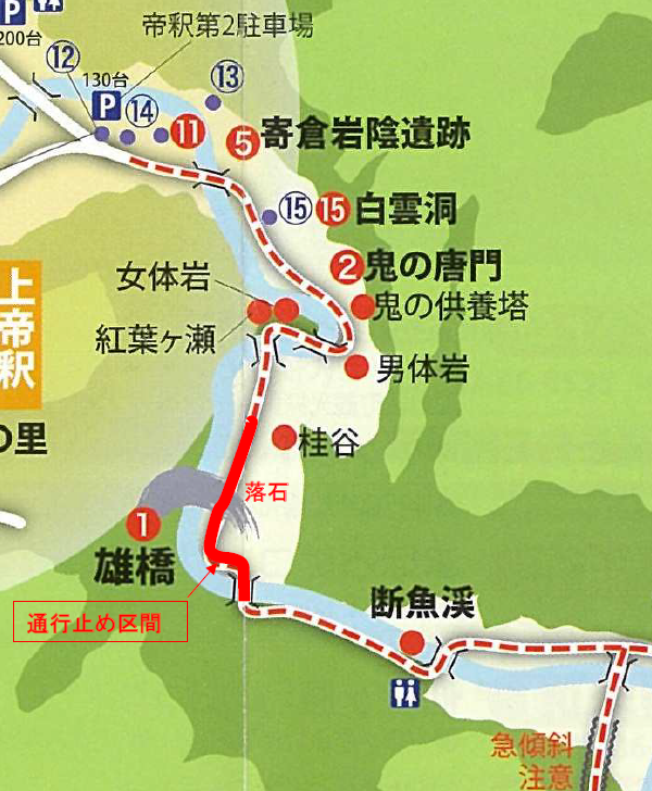 通行止め区間