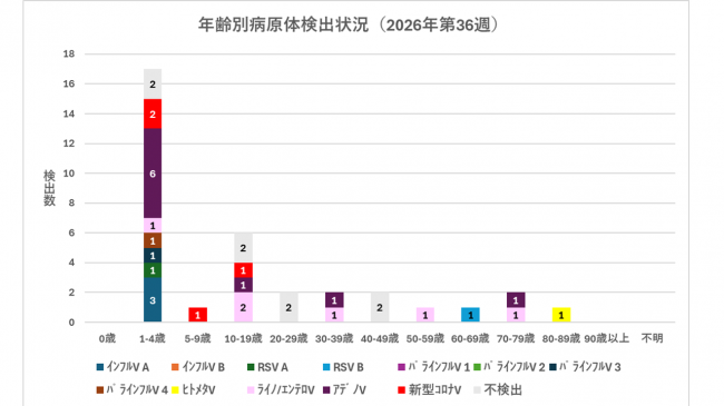年齢別グラフ