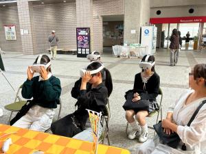 VR体験の様子