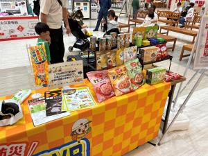企業協賛品展示
