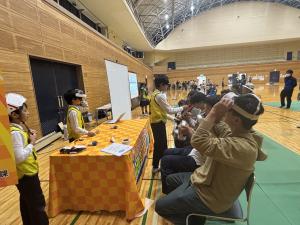 VRブースの運営様子1