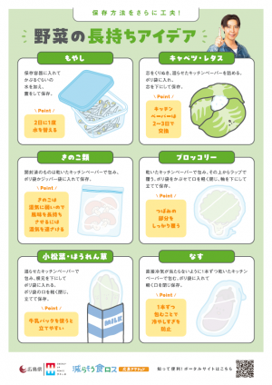 野菜の長持ちアイデア