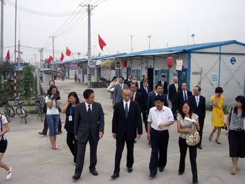 中国四川省大地震への支援事業