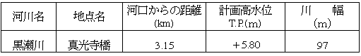 東京湾中等潮位