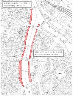 都市・地域再生等理容区域指定図