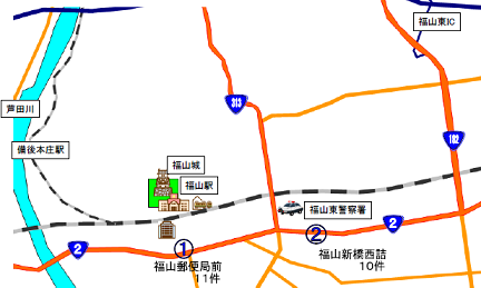 福山市地図