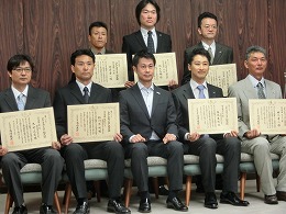 ひろしまマイスターの認定式写真2