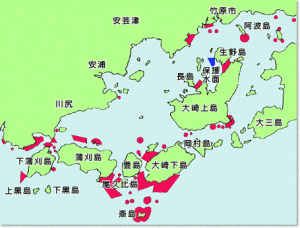 海 海面 釣りをするのに制限される区域 広島県