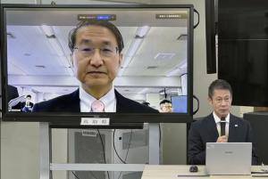 運用開始式の様子