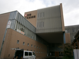 生協さえき病院外観
