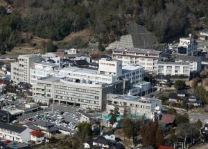 公立みつぎ総合病院外観