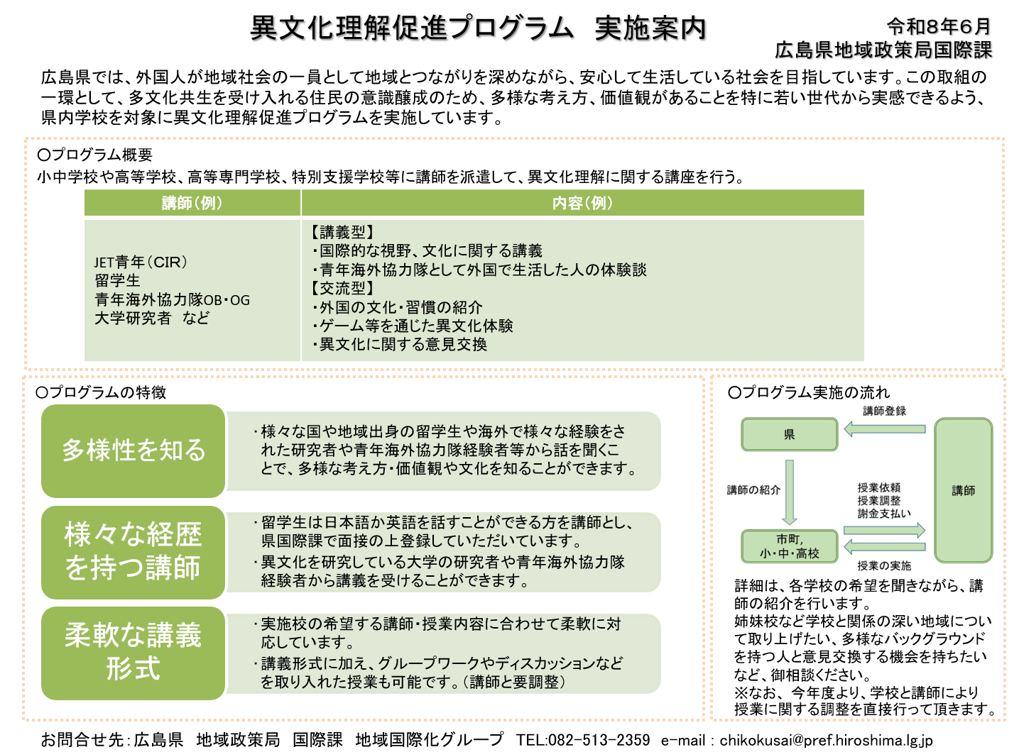 実施案内