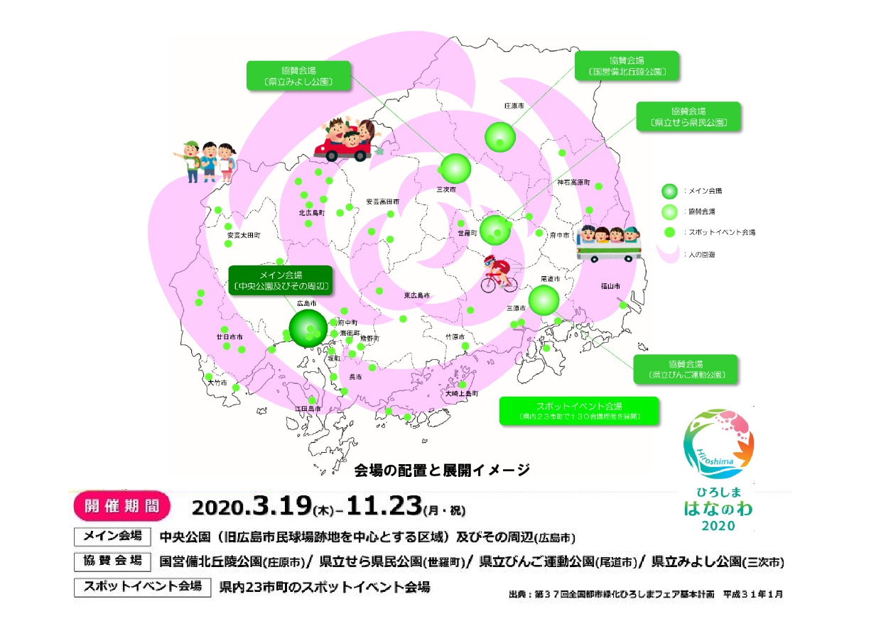 第3７回全国都市緑化ひろしまフェアの概要