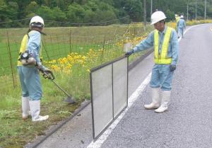 防除作業状況