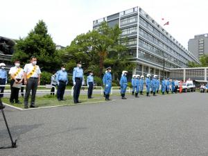 県庁正面特設会場